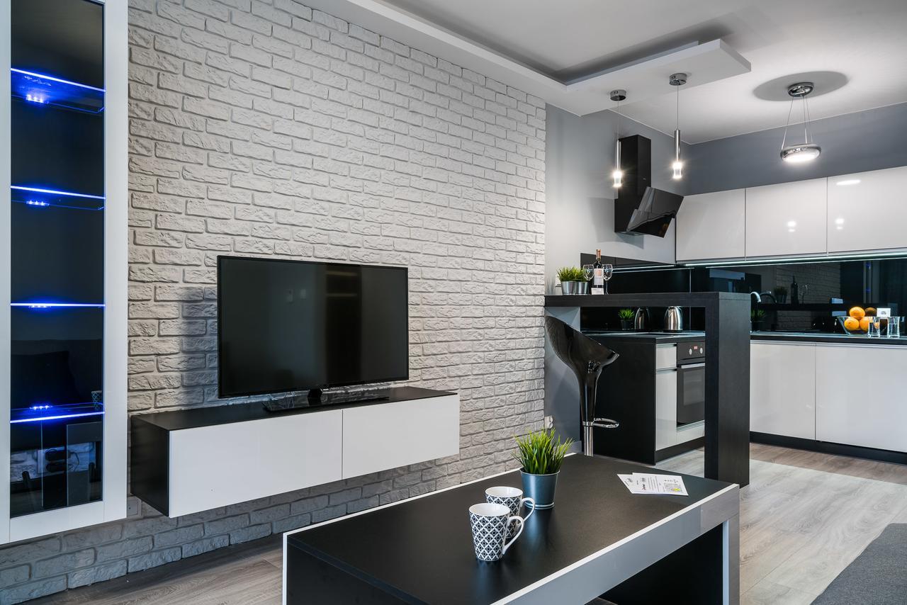 RentPlanet - Odra Tower Appartement Wrocław Buitenkant foto
