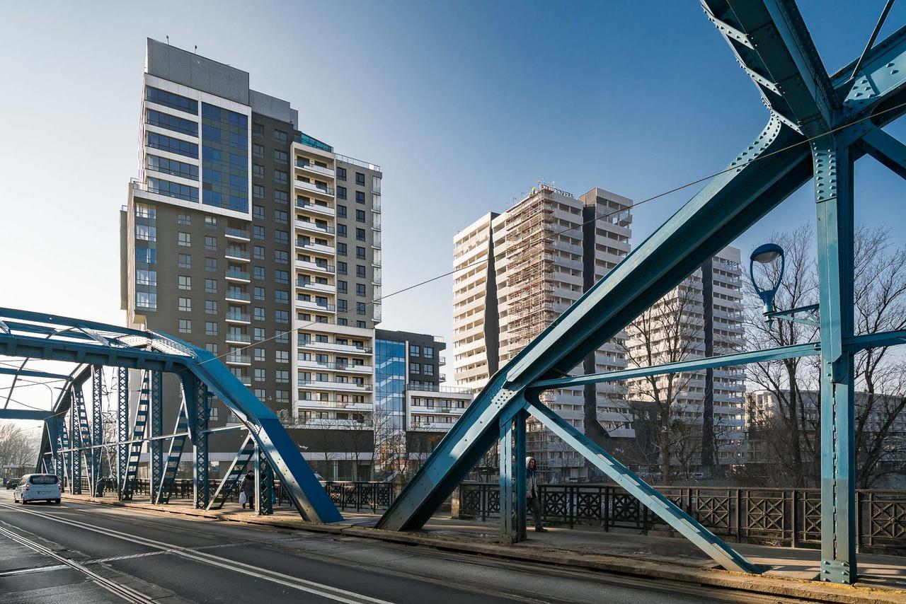 RentPlanet - Odra Tower Appartement Wrocław Buitenkant foto